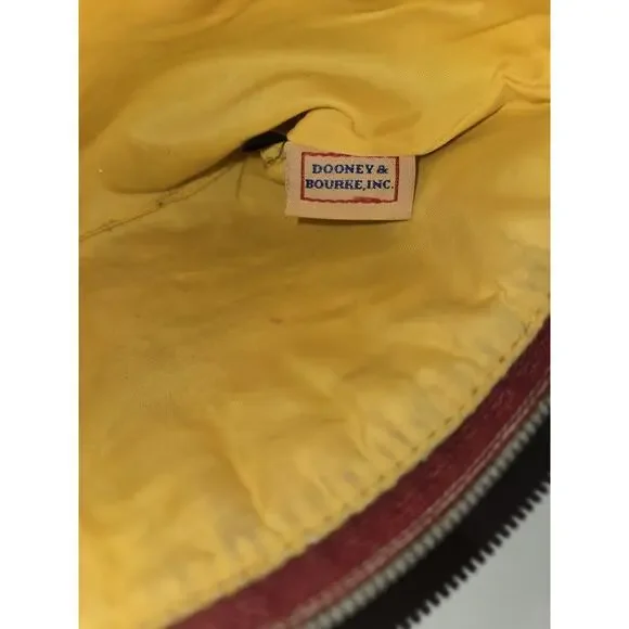 Dooney & Bourke Botanical Floral White Pouch Clutch Cosmetic Bag - Picture 4 of 10